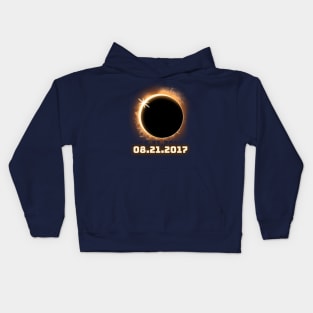 Solar Eclipse 2017 August Kids Hoodie